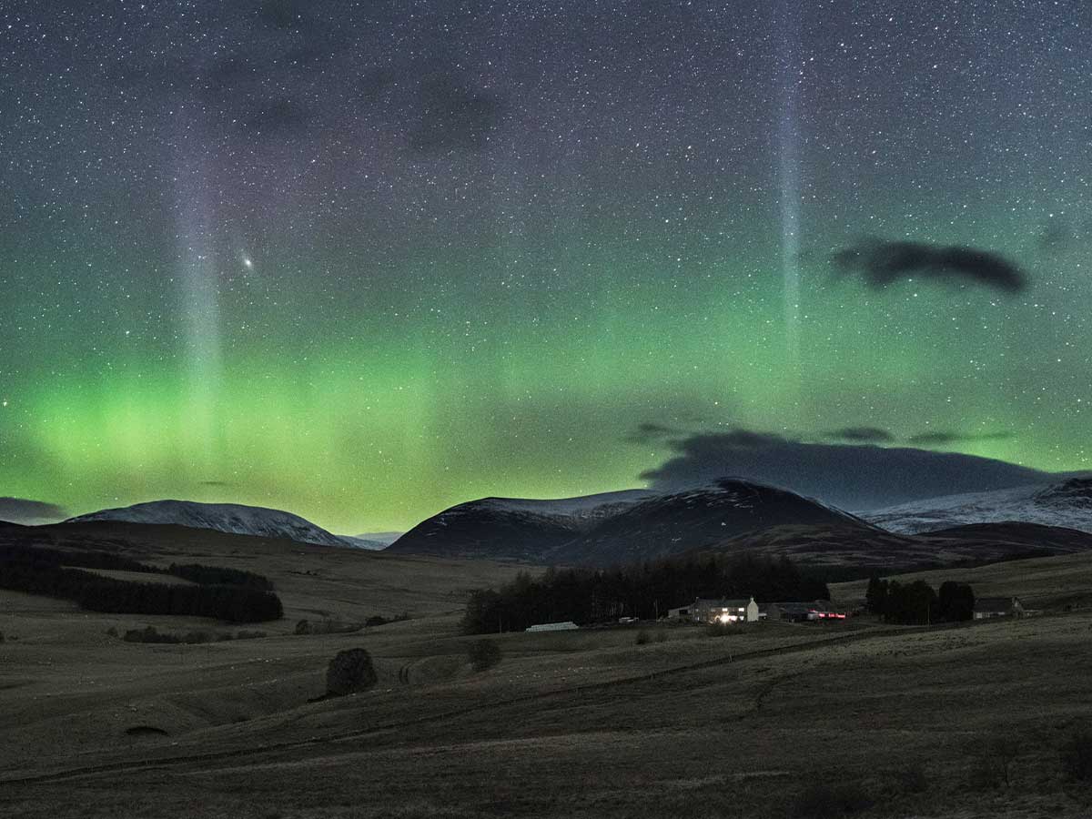 Aurora Hunting in Dumfries and Galloway